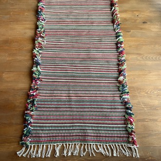 13 El Dokuma Pamuk Kilim (Hand-woven Cotton Kilim Rug)