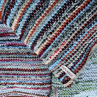 Çul-Çaput Kırlent Kılıfı (Rag Throw Pillow Cover)