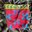 Elde Yün Dokuma Çanta Büyük Kelebek (Hand-woven Wool Handbag)