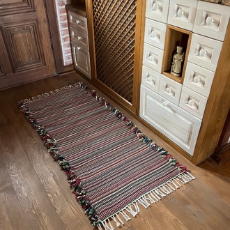 13 El Dokuma Pamuk Kilim (Hand-woven Cotton Kilim Rug)