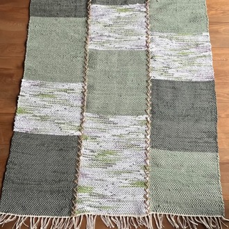 03 El Dokuma Çul-Çaput Kilim (Hand-woven Rag Kilim Rug)