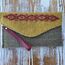 +10 renk/Baklava Elde Yün Dokuma Çanta (Hand-woven Wool Clutch)