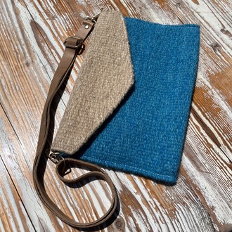 Diğer renkleri görmek için tıklayın. Zarf el dokuma yün çanta (Hand-woven Wool Handbag)