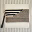 +9 renk/Çubuklu Elde Yün Dokuma Çanta (Hand-woven Wool Clutch)