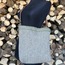 Hakiki deri saplı heybe (Shoulder bag with genuine leather strap)