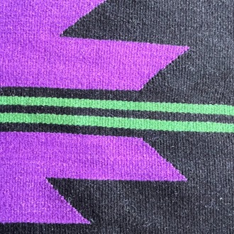 Menekşe El Dokuma Yün Kilim (Violet Hand-woven Wool Kilim Rug)