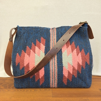 +9 renk. Hatti el dokuma yün çanta- Handwoven wool bag