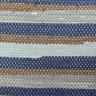 10 El Dokuma Çul-Çaput Kilim (Hand-woven Rag Kilim Rug)