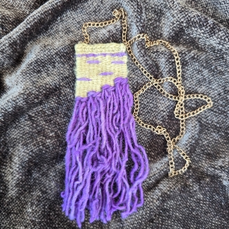 Çizgili kolye - Striped necklace