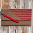 +9 renk/Çubuklu Elde Yün Dokuma Çanta (Hand-woven Wool Clutch)