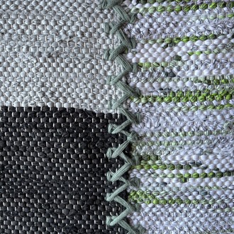 03 El Dokuma Çul-Çaput Kilim (Hand-woven Rag Kilim Rug)