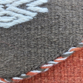 +1 renk/Gerze Elde Yün Dokuma Çanta (Hand-woven Wool Clutch)