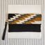+14 renk/Basamak Elde Yün Dokuma Çanta (Hand-woven Wool Clutch)