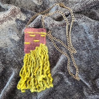 Çizgili kolye - Striped necklace