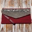+10 renk/Baklava Elde Yün Dokuma Çanta (Hand-woven Wool Clutch)