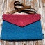 Diğer renkleri görmek için tıklayın. Zarf el dokuma yün çanta (Hand-woven Wool Handbag)