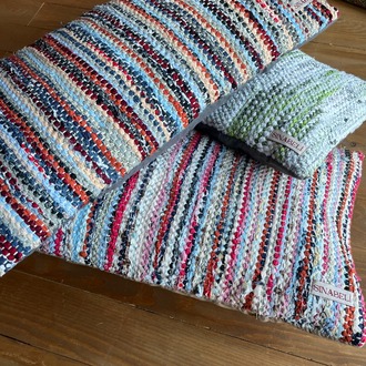 Çul-Çaput Kırlent Kılıfı (Rag Throw Pillow Cover)
