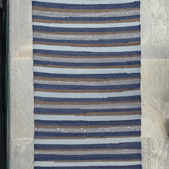 10 El Dokuma Çul-Çaput Kilim (Hand-woven Rag Kilim Rug)