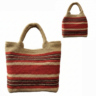 Diğer renkleri görmek için tıklayın. İlkay el dokuma yün çanta- Handwoven wool bag