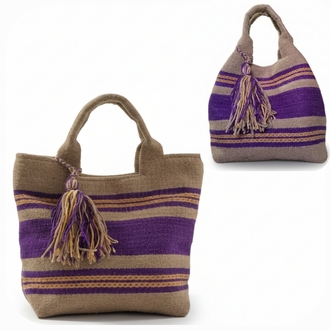 Diğer renkleri görmek için tıklayın. İlkay el dokuma yün çanta- Handwoven wool bag