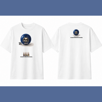 BIG LEBOWSKİ OVERSIZE ARŞİV SERİSİ (KALIN KUMAŞ) BEYAZ T-SHİRT