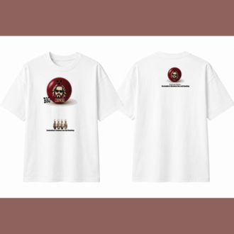 BIG LEBOWSKİ OVERSIZE ARŞİV SERİSİ (KALIN KUMAŞ) BEYAZ T-SHİRT