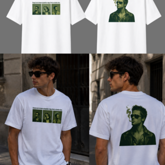 DÖVÜŞ KULÜBÜ TYLER DURDEN BASKILI TSHİRT