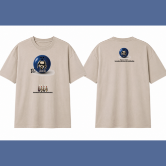 BIG LEBOWSKİ OVERSIZE ARŞİV SERİSİ (KALIN KUMAŞ) BEJ T-SHİRT