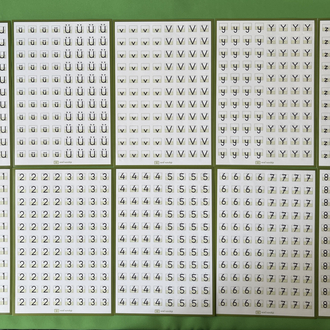 Harf ve Rakam Öğretimi Stickerı