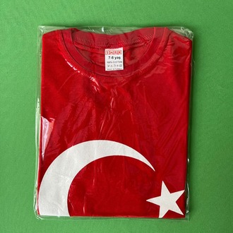 Bayraklı Tişört (7-8 Yaş)