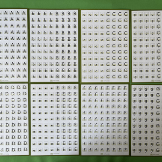 Harf ve Rakam Öğretimi Stickerı