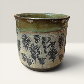 Orman Esintili Stoneware Bardak - Bahar Serisi