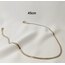 Rose Renk İtalyan Zinciri 45 CM