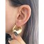 Gold Halka Model Küpe
