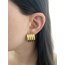 3’lü Görünümlü Küpe Gold Renk