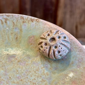 Degrade Kestane Çukur Tabak 19 cm