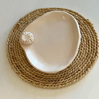 Ekru Kestane Tabak 18 cm