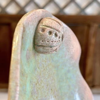 Degrade Kestane Çukur Tabak 19 cm