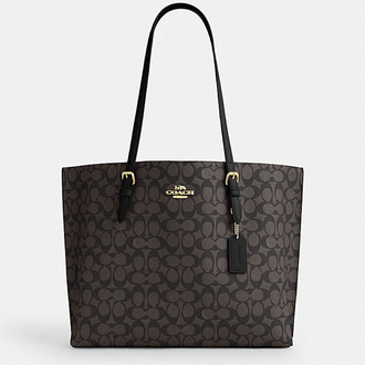 MOLLIE TOTE BAG IN SIGNATURE CANVAS