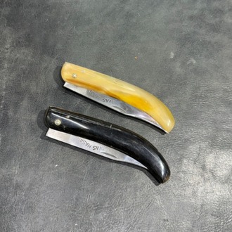 Koç Boynuzu Kabze Fransız T5 Çelik Eğri Model Sivas Çakısı (Toplam 21 cm)