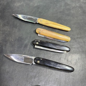 Koç Boynuzu Kabze Fransız T5 Çelik Sivas Çakısı (Toplam 21 cm)