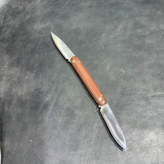 Fiber Kabze Fransız T5 Çelik ÇİFT AĞIZLI Sivas Çakısı (Toplam 24 cm)