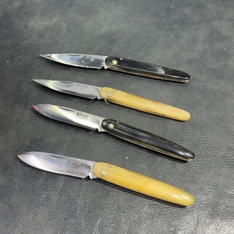 Koç Boynuzu Kabze Fransız T5 Çelik Sivas Çakısı (Toplam 15 cm)