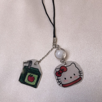 Hello kitty telefon aksesuarı