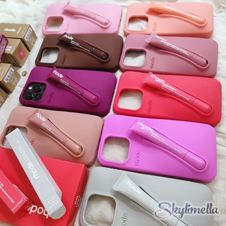 Rhode Lips iPhone Kılıf + Gloss Set