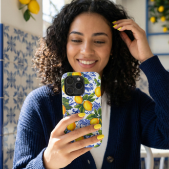 Limon Bahçesi Bumper iPhone Kılıf