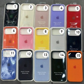 Apple Silikon Kılıf (17 Serisi)