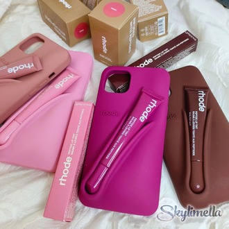 Rhode Lips iPhone Kılıf + Gloss Set
