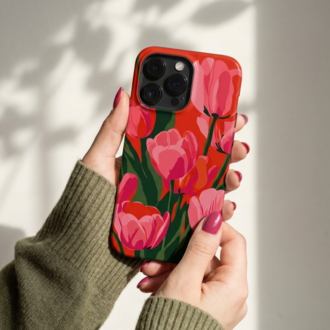 Lale Bahçesi Bumper iPhone Kılıf