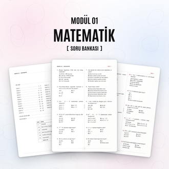 Modül 1 - Matematik